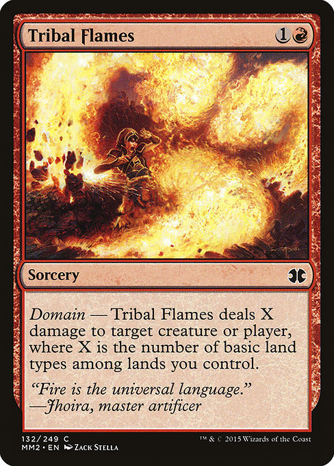Tribal Flames from Modern Masters 2015