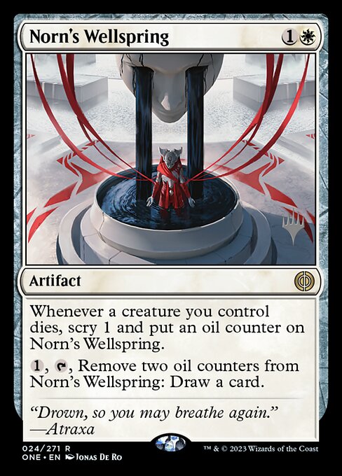 Norn's Wellspring from Phyrexia: All Will Be One Promos