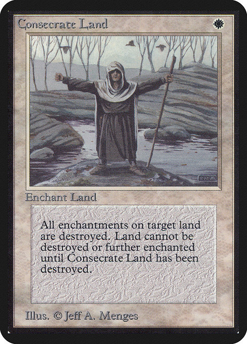 Consecrate Land from Limited Edition Alpha