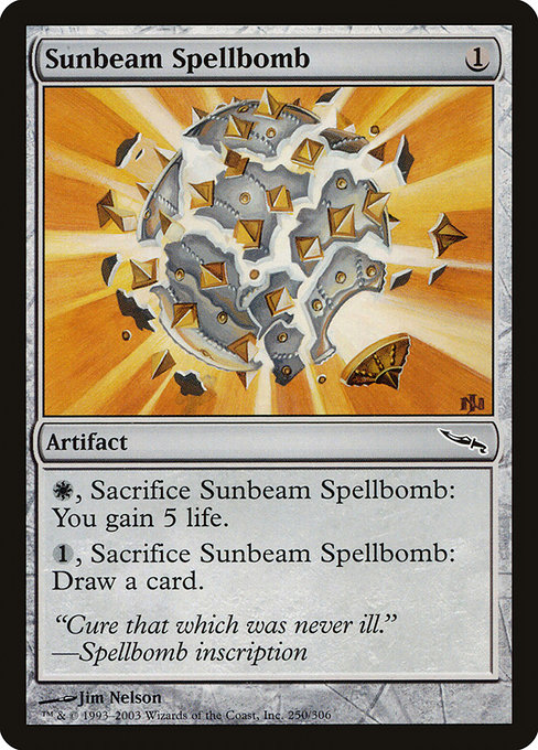 Sunbeam Spellbomb highlighted card art