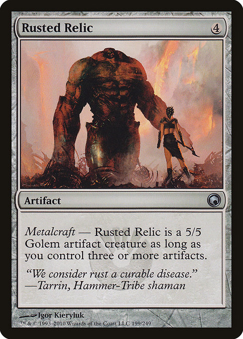 Rusted Relic from Scars of Mirrodin