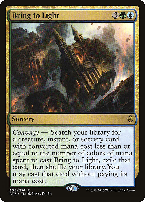 Bring to Light from Battle for Zendikar