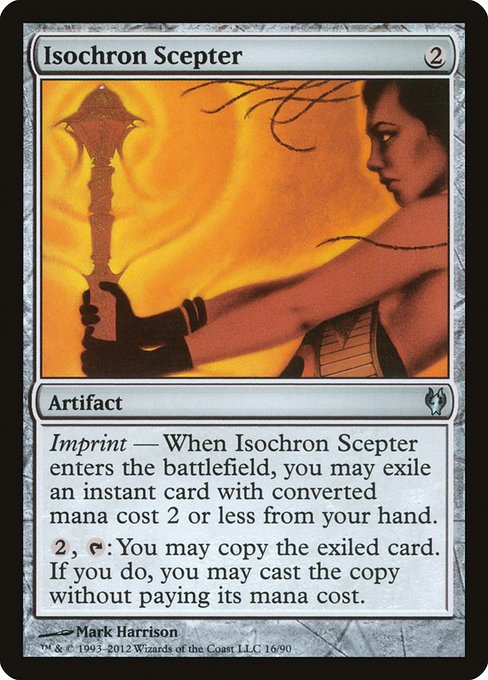 Isochron Scepter from Duel Decks: Izzet vs. Golgari