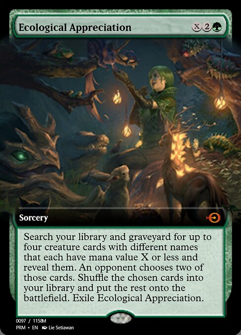 Ecological Appreciation highlighted card art