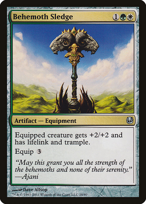 Behemoth Sledge from Duel Decks: Ajani vs. Nicol Bolas