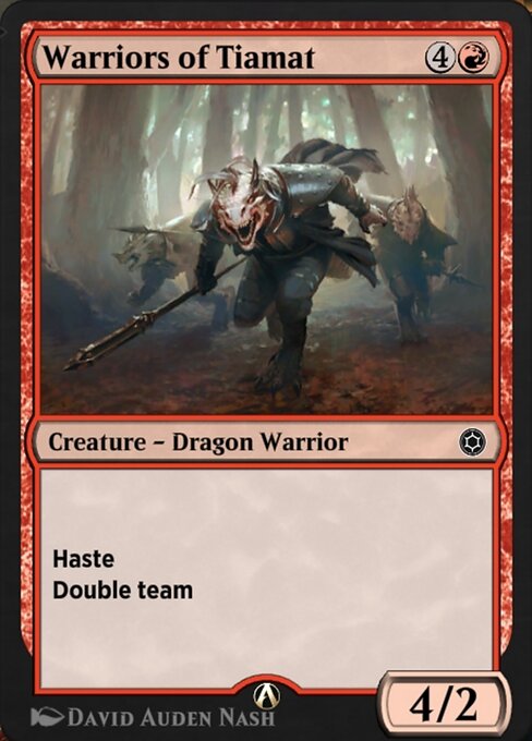 Warriors of Tiamat highlighted card art