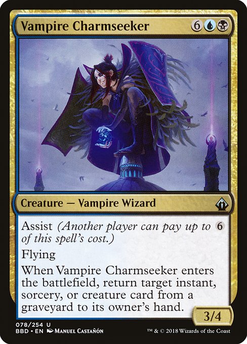 Vampire Charmseeker highlighted card art
