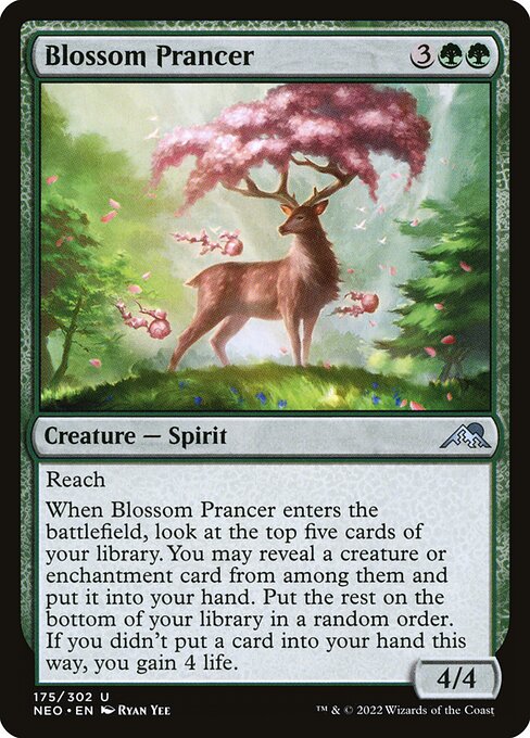 Blossom Prancer from Kamigawa: Neon Dynasty