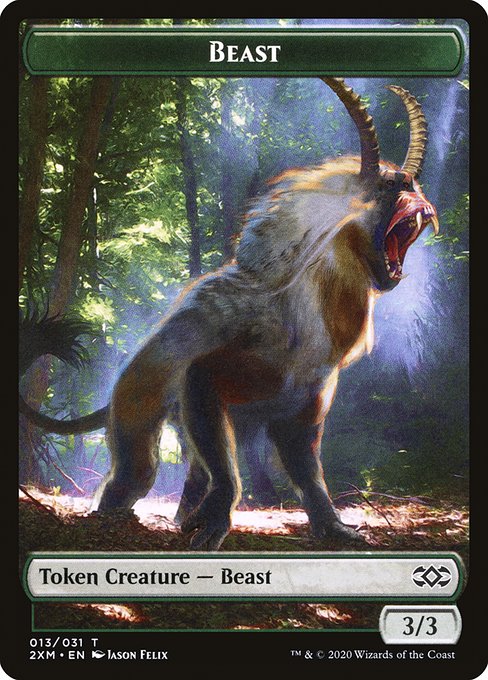Beast from Double Masters Tokens