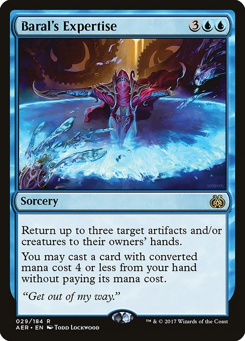 Baral's Expertise from Aether Revolt