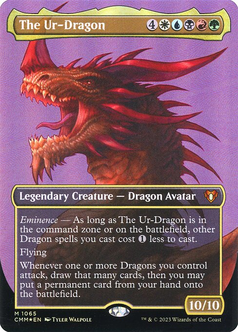 The Ur-Dragon from Commander Masters