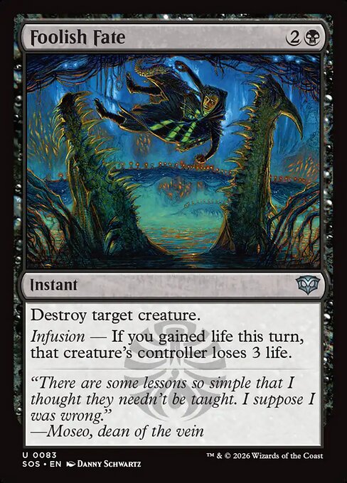 Foolish Fate from Secrets of Strixhaven