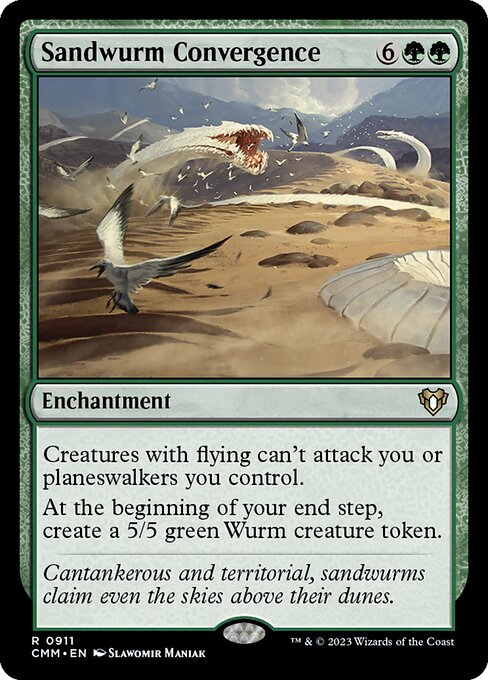 Sandwurm Convergence from Commander Masters