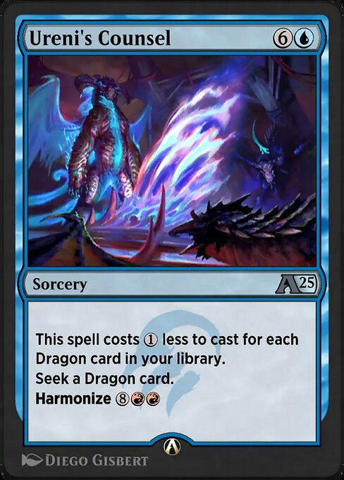 Ureni's Counsel highlighted card art