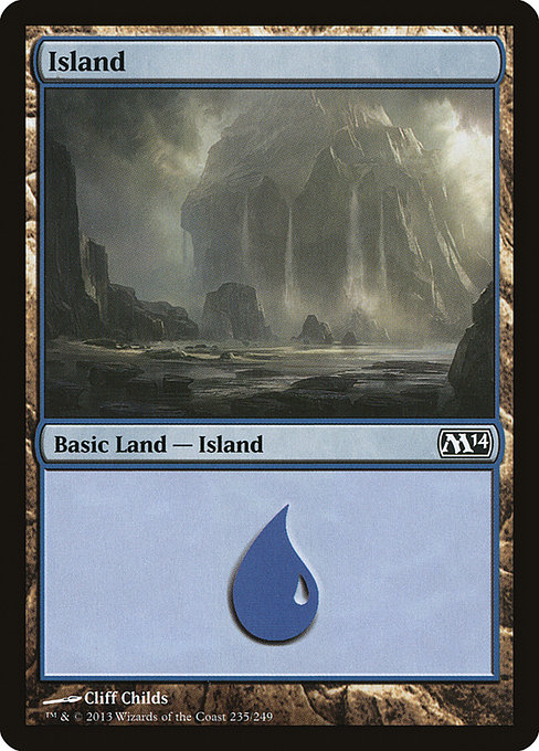 Island from Magic 2014