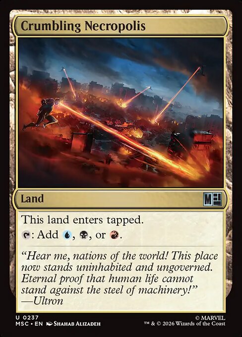 Crumbling Necropolis highlighted card art