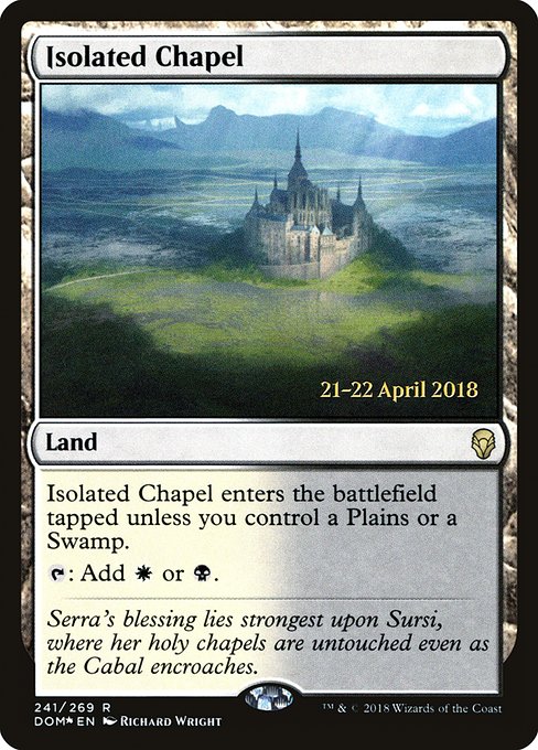 Isolated Chapel from Dominaria Promos