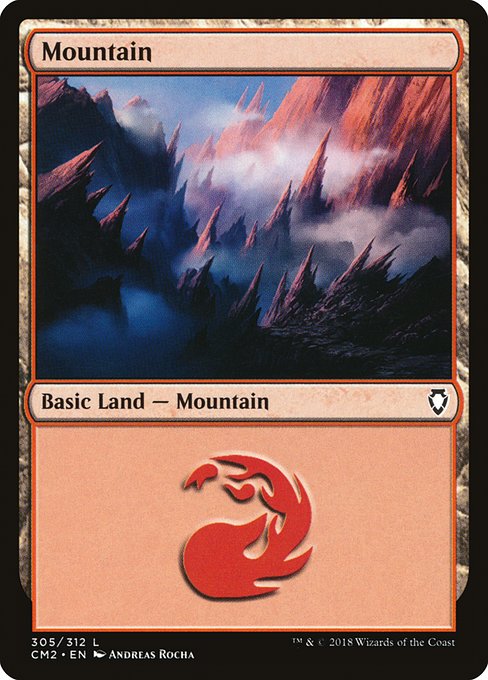 Mountain from Commander Anthology Volume II