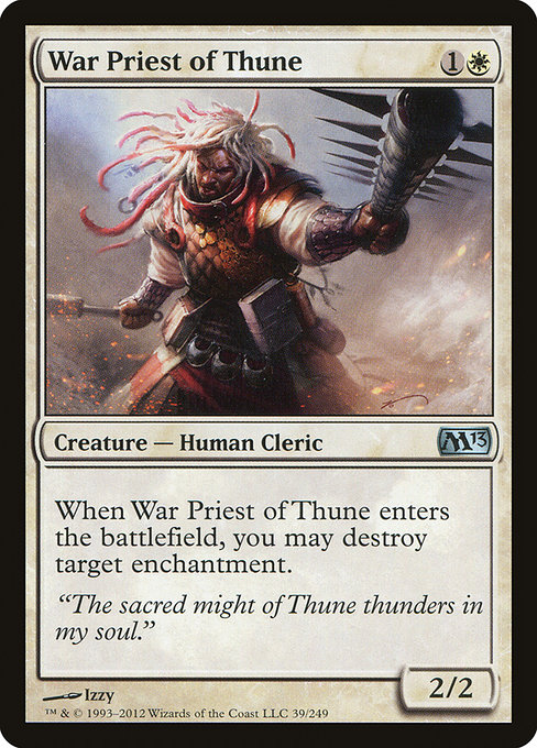 War Priest of Thune from Magic 2013