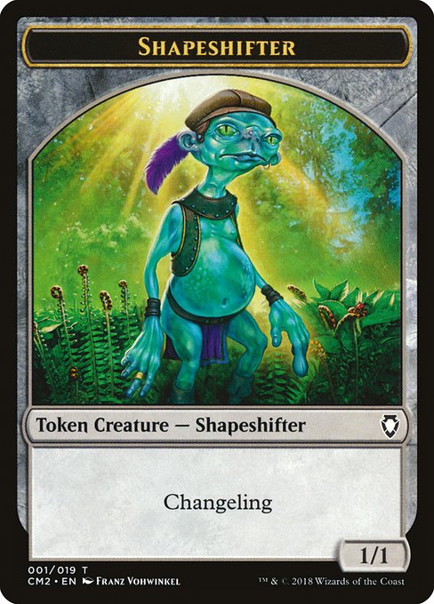 Shapeshifter from Commander Anthology Volume II Tokens