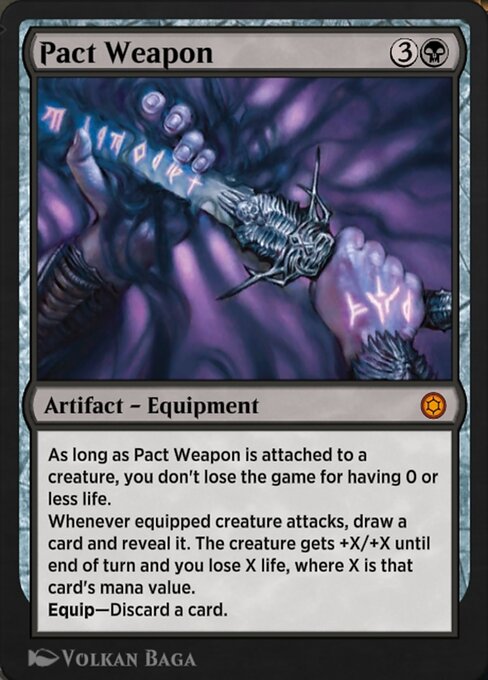 Pact Weapon highlighted card art
