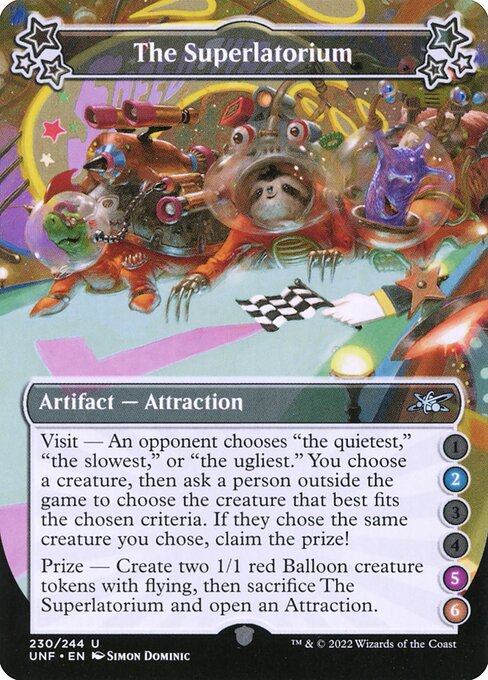 The Superlatorium highlighted card art