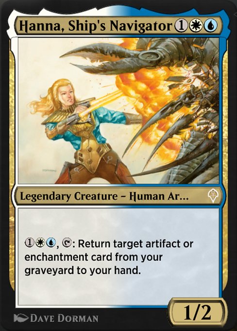 Hanna, Ship's Navigator from MTG Arena Promos