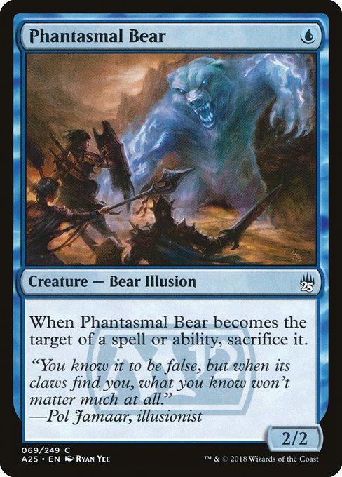 Phantasmal Bear from Masters 25