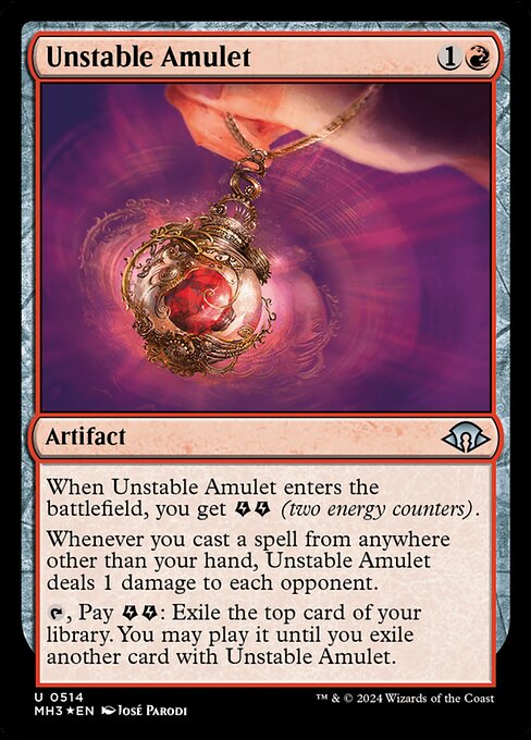 Unstable Amulet from Modern Horizons 3