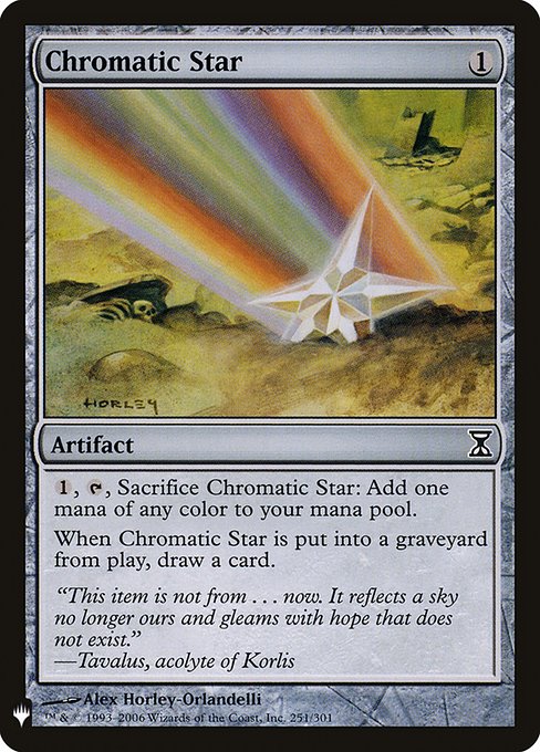 Chromatic Star from The List