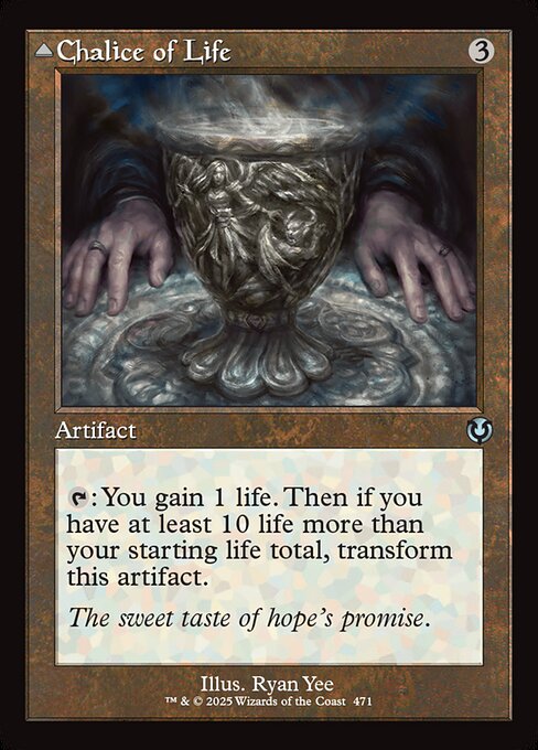 Chalice of Life // Chalice of Death from Innistrad Remastered
