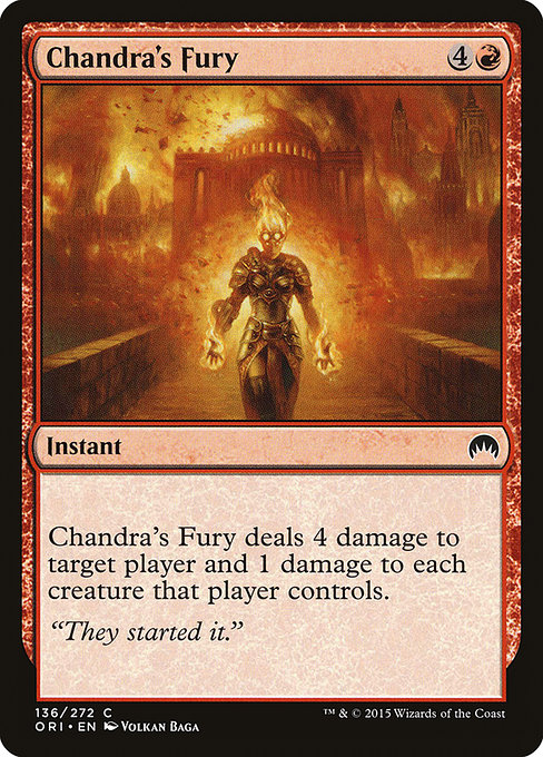 Chandra's Fury highlighted card art