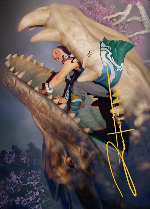 Jaws of Defeat // Jaws of Defeat from Tarkir: Dragonstorm Art Series