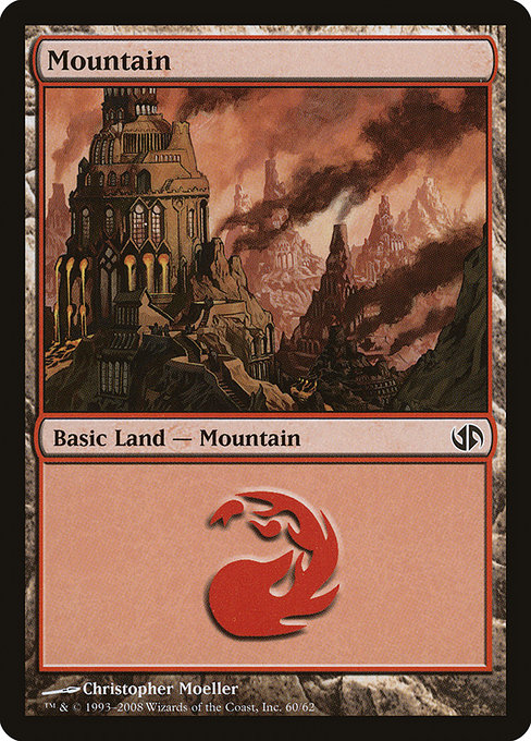 Mountain from Duel Decks: Jace vs. Chandra