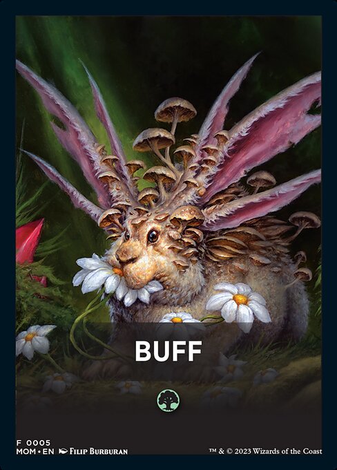 Buff highlighted card art
