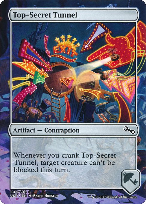 Top-Secret Tunnel highlighted card art