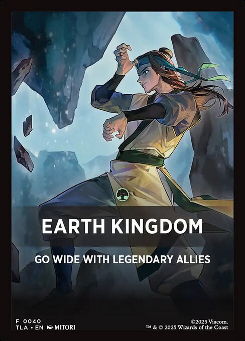 Earth Kingdom from Avatar: The Last Airbender Jumpstart Front Cards
