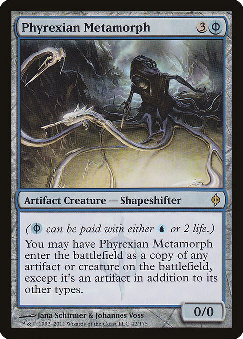 Phyrexian Metamorph from New Phyrexia