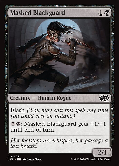 Masked Blackguard highlighted card art