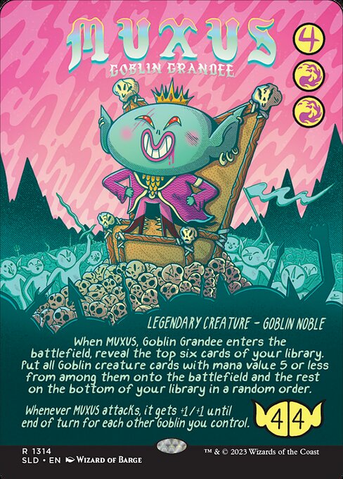 Muxus, Goblin Grandee from Secret Lair Drop