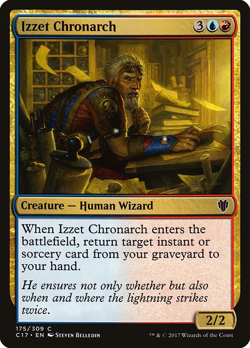 Izzet Chronarch highlighted card art