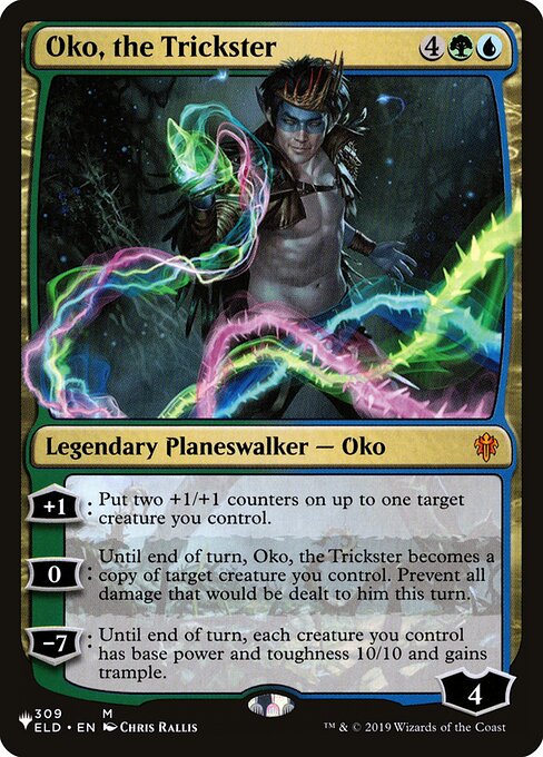 Oko, the Trickster highlighted card art
