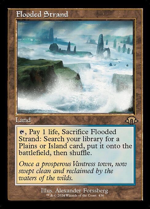 Flooded Strand from Modern Horizons 3