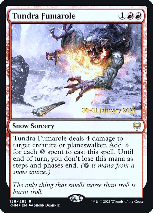 Tundra Fumarole from Kaldheim Promos