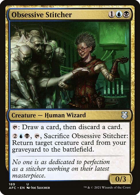 Obsessive Stitcher highlighted card art