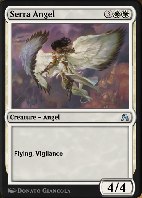 Serra Angel from Arena New Player Experience Cards