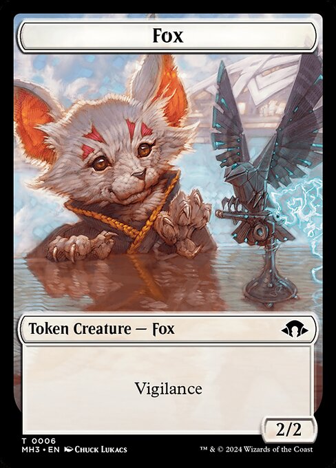 Fox highlighted card art