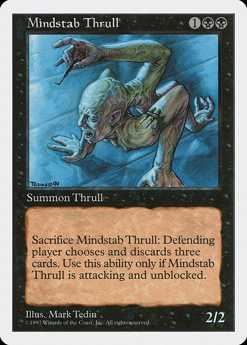 Mindstab Thrull from Fifth Edition