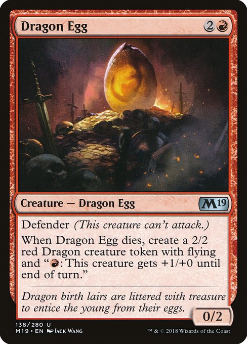 Dragon Egg from Core Set 2019