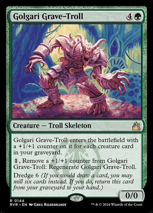 Golgari Grave-Troll from Ravnica Remastered